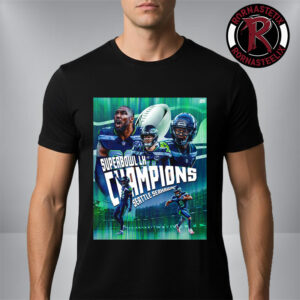 Celebrates Seattle Seahawks Champions Super Bowl LX 2026 Unisex T Shirt