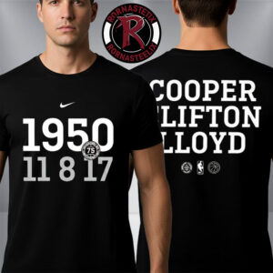 Cooper Clifton Lloyd NBA Pioneers In 1950 Unisex T Shirt Two Sided