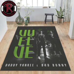 Daddy Yankee And Bad Bunny Vuelve Home Decor Rug Carpet