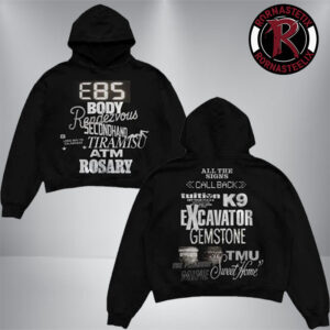 Don Toliver x Scream x Cactus Jack Octane Tracklist Unisex Hoodie