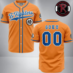 Dragon Ball Z Goku Z Fighters Anime Baseball Jersey
