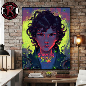 Eleven Poster Character For Stranger Things Tales From 85 Premieres April 23 2026 Poster Canvas Decor