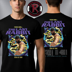 Freddie Gibbs The Last Rabbit Tour 2026 US Tour Schedule Tour Dates Unisex T Shirt Two Sided