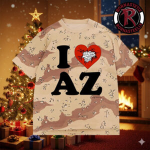 Gatecreeper I Heart AZ Desert Camo Unisex T Shirt