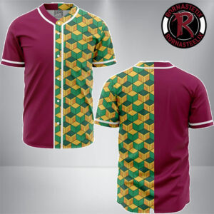 Giyu Tomioka Demon Slayer Anime Baseball Jersey