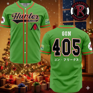 Hunter x Hunter Hunter Association Gon Anime Baseball Jersey