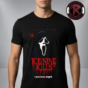 Ice Nine Kills X Ghost Face Twisting The Knife Unisex T Shirt