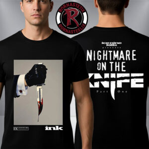 Ice Nine Kills x Scream 7 Psycho’s Only Nightmare On The Knife Part One Merch Unisex T Shirt Two Sided