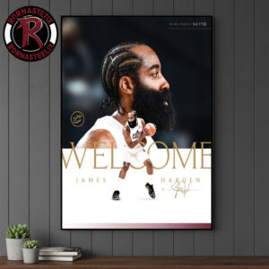 James Harden Welcome To The Cavaliers Poster Canvas Decor