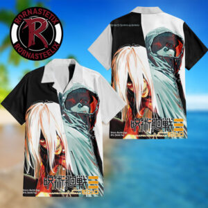 Jujutsu Kaisen Modulo Chapter 23 Ritual Of Harmony New Official Manga Color Page Illustration Hawaiian Shirt