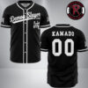 Akatsuki Uchiha Anime Baseball Jersey