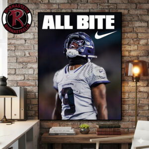 Kenneth Walker III Nike All Bite Got Loose Poster Canvas Decor