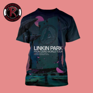 Linkin Park From Zero World Tour 2026 At Adelaide Entertainment Centre On March 12 2026 Adelaide Australia Art By James Paick All Over Print Shirt