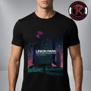 Linkin Park From Zero World Tour 2026 At Adelaide Entertainment Centre On March 12 2026 Adelaide Australia Art By James Paick Unisex T Shirt