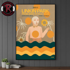 Linkin Park From Zero World Tour 2026 At Qudos Bank Arena On March 14 2026 Sydney Australia Art By Finok Poster Canvas Decor