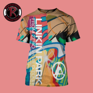 Linkin Park From Zero World Tour 2026 At Rod Laver Arena On March 8 2026 Melbourne Australia Art By Crash All Over Print Shirt