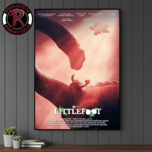 Littlefoot Movie Official Poster Poster Canvas Decor