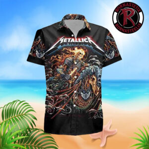 Metallica M72 World Tour 2024 Gothenburg Sweden Trendy Hawaiian Shirt