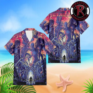 Metallica The Unforgiven 2024 Summer Tropical Art Hawaiian Shirt