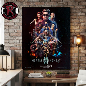 Mortal Kombat II Movie Film For IMAX In Theaters May 8 2026 Poster Canvas Decor