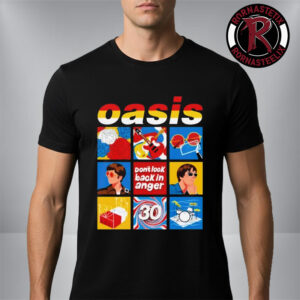 Oasis Don’t Look Back In Anger Celebrate 30 Years Of The Iconic Anthem Unisex T Shirt