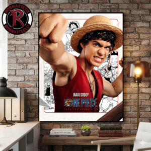 One Piece Live Action Into The Grand Line New Look For Inaki Godoy as Monkey D Luffy Poster Canvas Decor