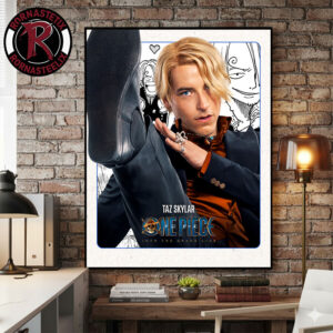 One Piece Live Action Into The Grand Line New Look For Taz Skylar As Sanji Poster Canvas Decor