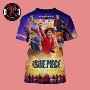 One Piece Season 2 Into The Grand Line New Poster Trailer Drop Tomorrow All Over Print Shirt