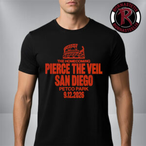 Pierce The Veil The Homecoming Merch Tee I Can’t Hear You World Tour 2026 San Diego Petco Park September 12 2026 Unisex T Shirt