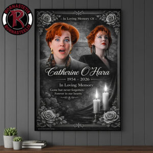 RIP Catherine O’hara Passed Away 1954–2026 In Loving Memory Home Alone’s Character Poster Canvas Decor