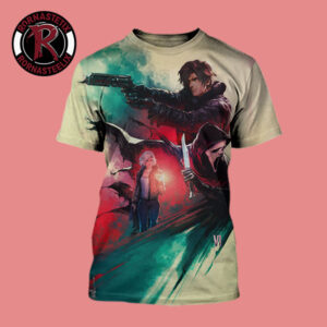 Resident Evil Requiem x Scream 7 Official Key Art All Over Print Shirt
