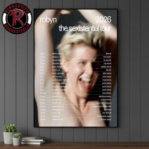 Robyn The Sexistential Tour 2026 Schedule Tour Dates Poster Canvas Decor