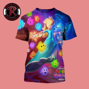 Rosalina By Brie Larson First Poster Character For The Super Mario Galaxy Movie All Over Print Shirt