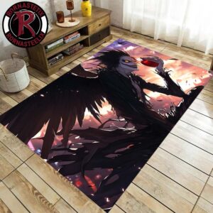 Ryuk Death Note Shinigami Apple Area Luxury Rug Carpet