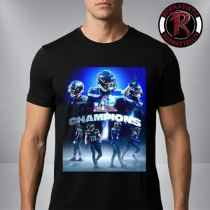 Seattle Seahawks New Super Bowl LX 2026 Champions Unisex T Shirt