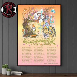 Sierra Ferrell The Heavy Petal Tour 2026 Venue Tour Dates Poster Canvas Decor