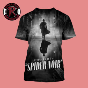 Spider Noir Starring Nicolas Cage Marvel New Series 2026 On Prime Original Authentic Black And White Watch All Over Print Shirt