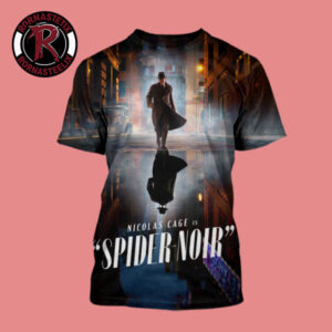 Spider Noir Starring Nicolas Cage Marvel New Series 2026 On Prime Original True Hue Full Color All Over Print Shirt