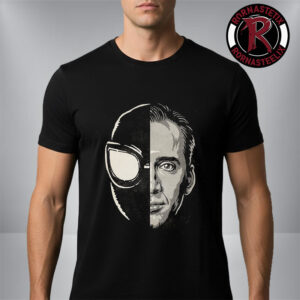 Spider-Noir as Nicolas Cage For Spider Noir 2026 Art By Billy Butcher Unisex T Shirt