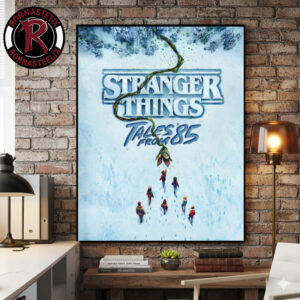 Stranger Things Tales From 85 Official Poster Only On Netflix Poster Canvas Decor