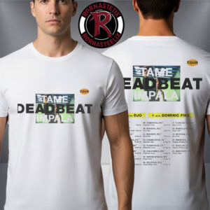 Tame Impala Deadbeat US Tour 2026 Schedule Tour Dates Unisex T Shirt Two Sided