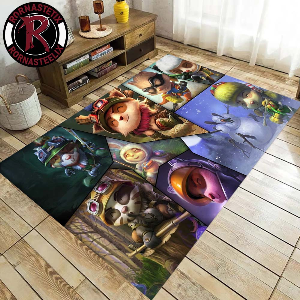 Teemo League Of Legends All Iconic Gift For Fan Game Area Rug Carpet Teemo League Of Legends All Iconic Gift For Fan Game Area Rug Carpet