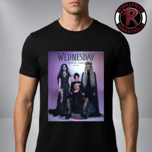 Wednesday Season 3 Netflix Series Fan Made Poster By Jose A Buzon Unisex T Shirt