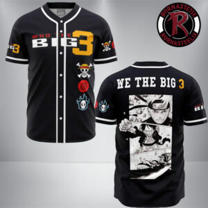 Who The Big 3 V1 Anime Baseball Jersey