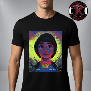 Will Byers Poster Character For Stranger Things Tales From 85 Premieres April 23 2026 Unisex T Shirt