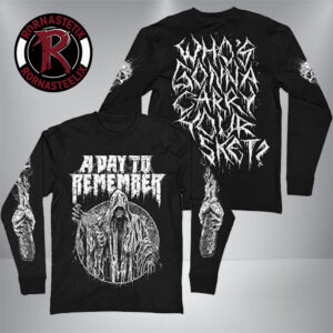 A Day To Remember 5 Year Anniversary Merch Carry Your Casket Long Sleeve
