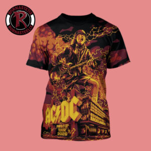 ACDC Pwr Up Tour 2026 Sao Paulo Show At Estadio Do Morumbis On March 4 2026 All Over Print Shirt