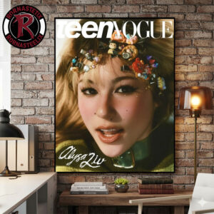 Alysa Liu For Teen Vogue Magazine Two Time Olympic Gold Medalist Poster Canvas Decor