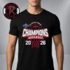 Arkansas Razorbacks Champions SEC Men’s Basketball Tournament 2026 Unisex T Shirt