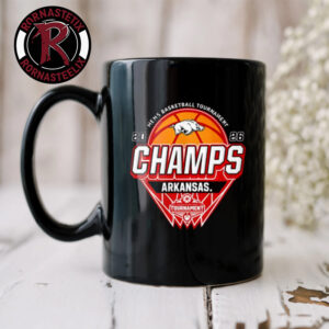 Arkansas Razorbacks Champions 2026 SEC Men’s Basketball Tournament 2026 Logo Mug Cup